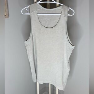 lululemon athletica Men's Gray Short tank top